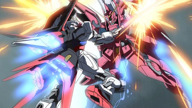 神盾高达死斗强袭高达,阿斯兰基拉一战成高达SEED前半剧情高潮