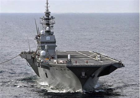暗度陈仓！日本“出云”级驱逐舰将改造成航母