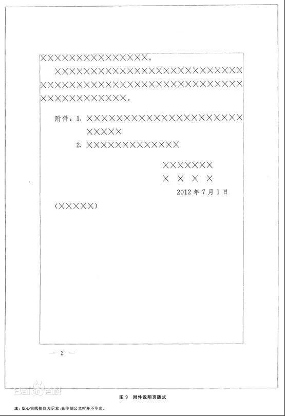 公文格式国家标准