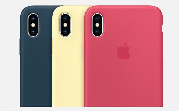 Phone XS和iPhone XS Max硅胶套新配色