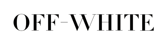 交叉标签与字母logo标识是off-white羽绒服的标志性元素,又潮又有范