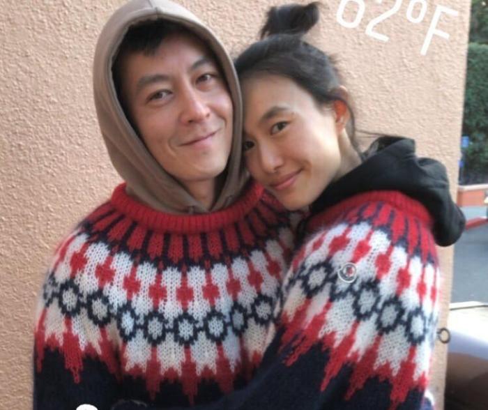 陈冠希和女儿嘟嘴卖萌，隔空示爱秦舒培，网友:甜！