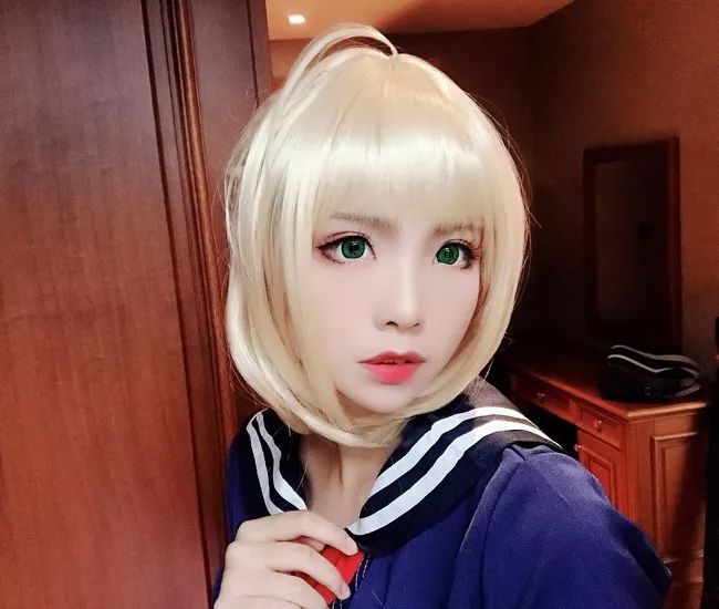 cos:saber无敌!水手服赛高!