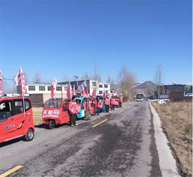 低温大风天气下，天能新能源电池依旧跑得远
