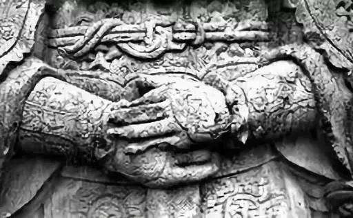 ▲中国古代武士俑