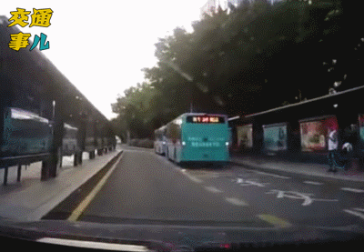 一组动图警示你：开车最怕“鬼探头” 心惊胆颤“没法防”