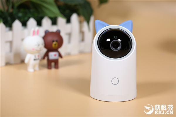华为智选海雀AI全景摄像头开箱图赏:猫耳超萌