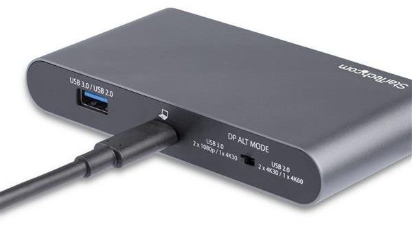 StarTech推出两款USB-C多端口适配器新品 支持双4K显示屏