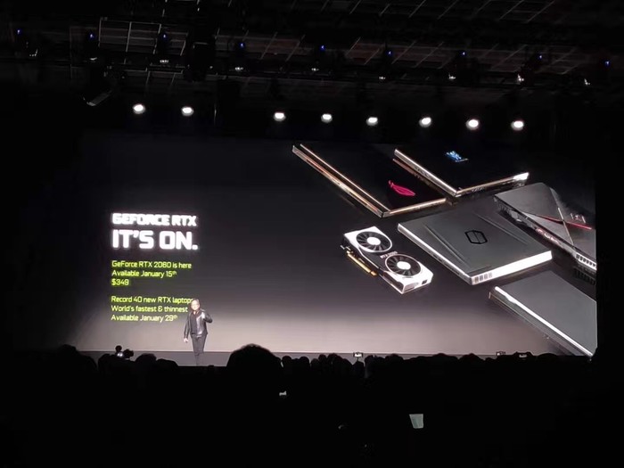 不用再等了！NVIDIA宣布RTX笔记本1月底首发