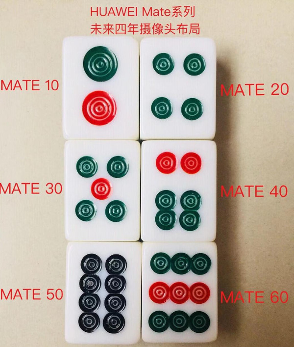 华为Mate 20摄像头设计灵感来自麻将？看完我服了