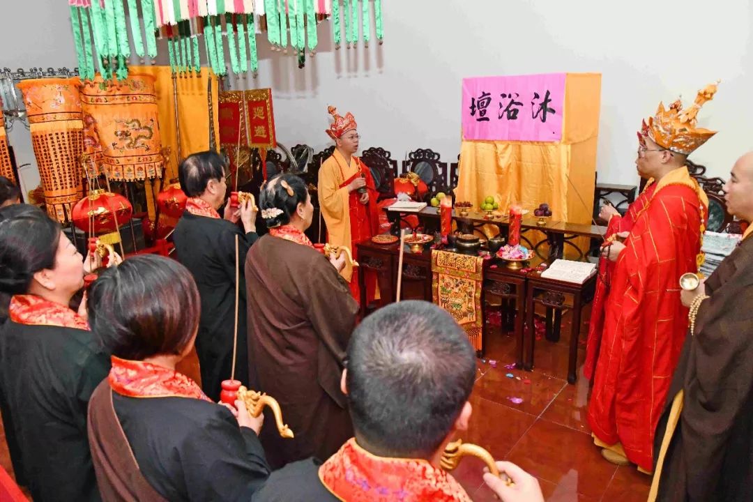 汕头巨峰禅寺启建第三届十方法界冥阳两利水陆空普渡大斋胜会第五天