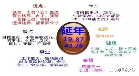 延年加五鬼磁场组合:918,879,342,263,197,781,436,624 延年 五鬼=