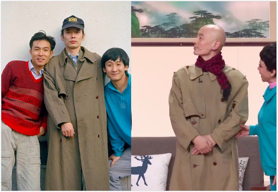 葛优首登春晚全是亮点:后台"葛优瘫",一件风衣穿27年