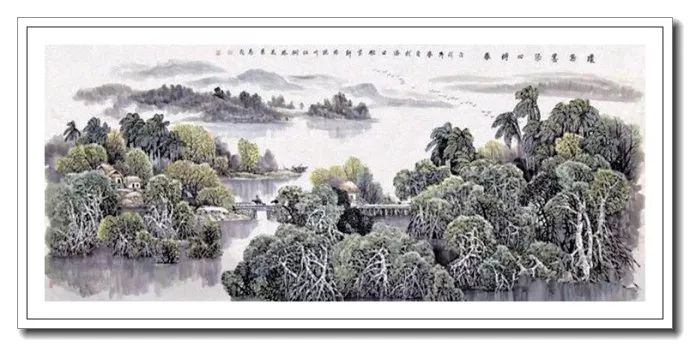 椰风海韵--马飞海南山水画