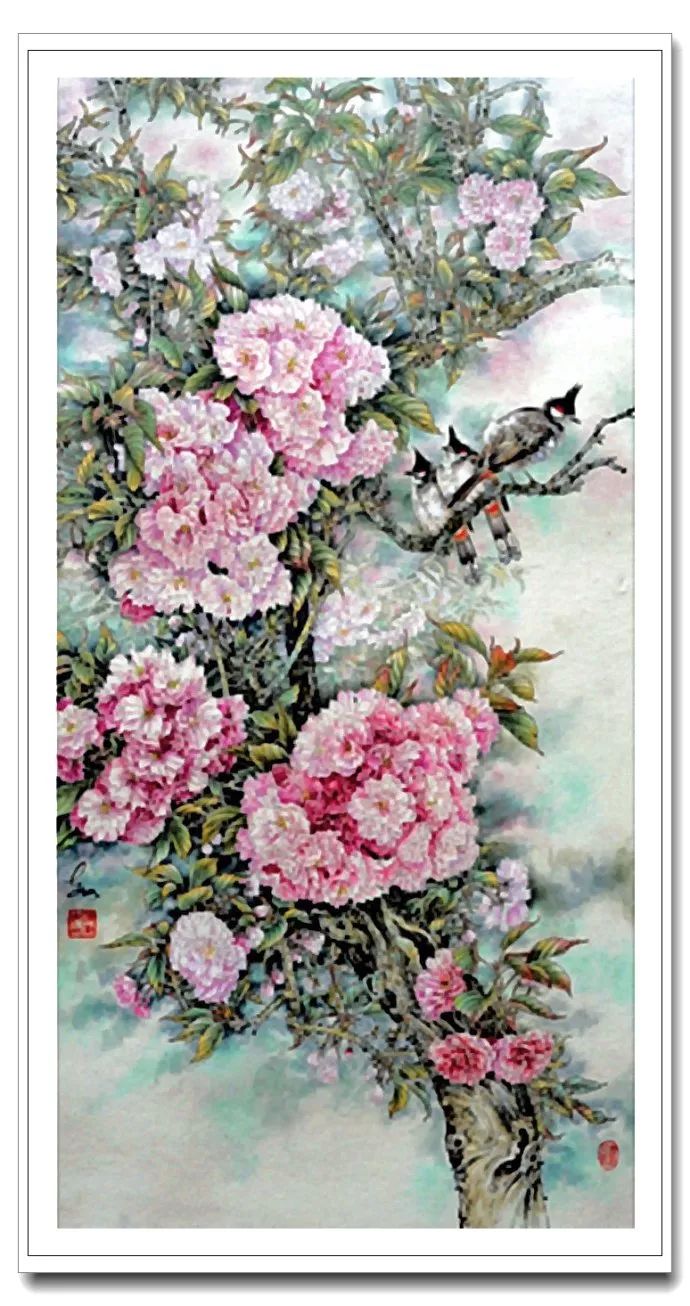 以工写神--陈东山工笔花鸟画