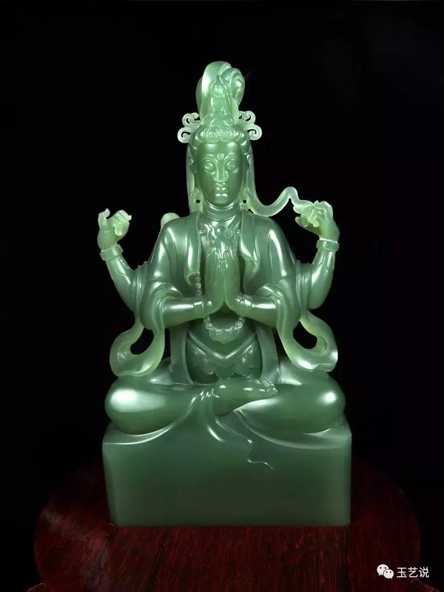 飞天神女,这才是和田玉中的女神们!