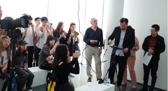 “风格派及未来”中欧当代抽象艺术家联展在华侨城盒子美术馆拉开帷幕
