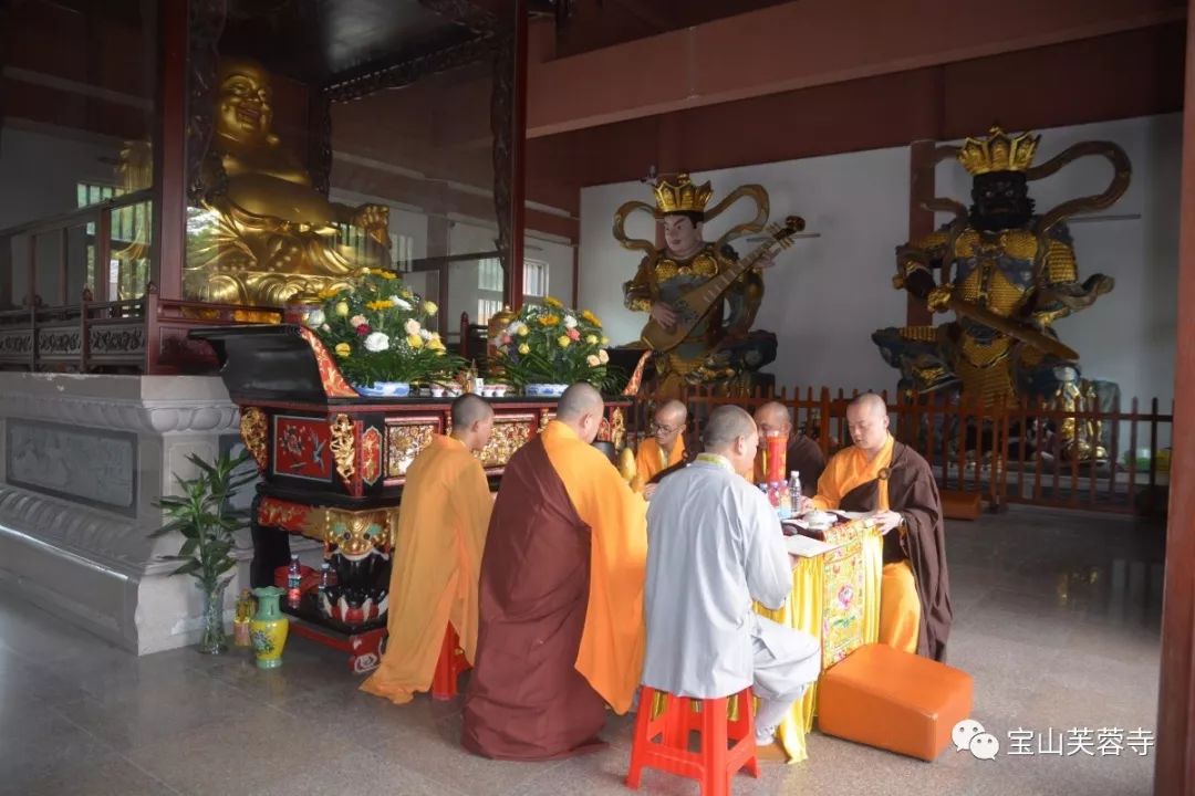 东莞芙蓉寺水陆法会即日起开坛诵经