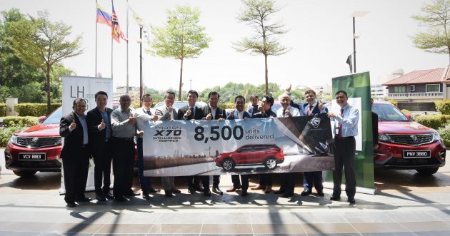 吉利收购宝腾之后的首款SUV，宝腾X70 首百日卖出8,500辆