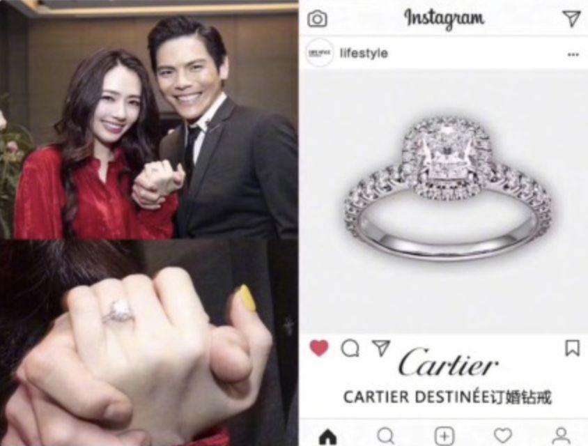 被向太拖进豪门的郭碧婷因800万钻戒被酸了？向佐这个回复甜炸惹！