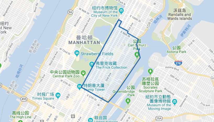 电影常出现的纽约上东区在哪里