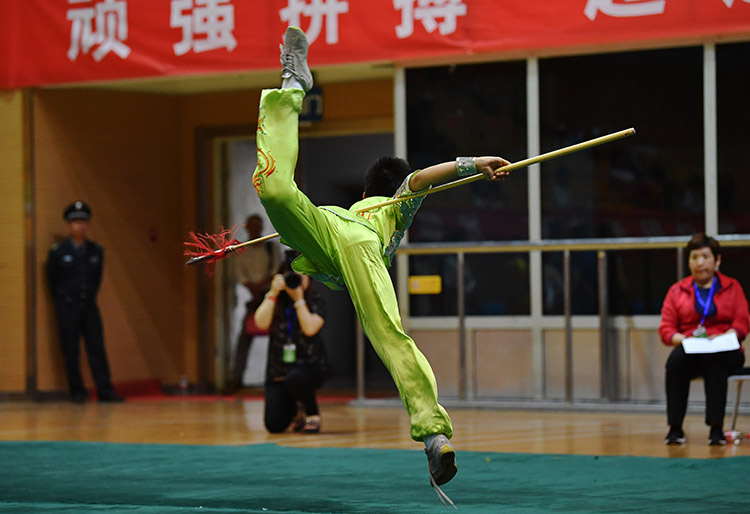 十八般武艺样样精通 东城区举办中小学生武术大赛