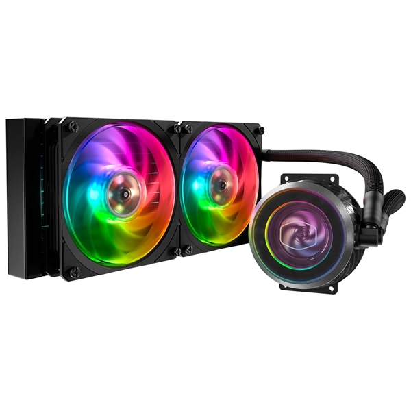 酷冷发布冰神P240 ARGB水冷散热器 支持250W TR4处理器