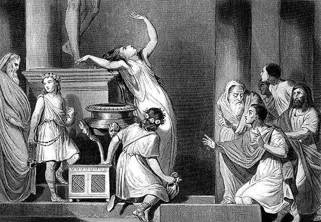 在古希腊,神谕一般什么时间发布,过程又是怎样的?