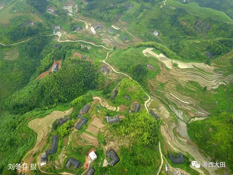 大田县屏山乡杨梅村,2018年列为第五批中国传统村落,杨梅村位于大田