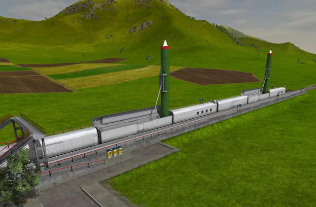 射程上万公里的铁路导弹首次公开,真正的陆地王者