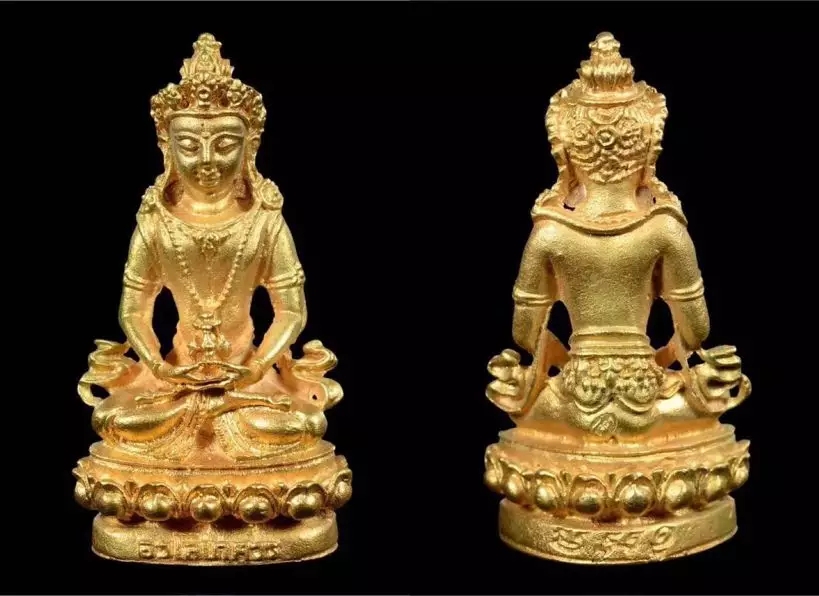 龙婆卡贤药师佛，龙婆卡贤高僧介绍，龙婆卡贤师傅加持的药师佛