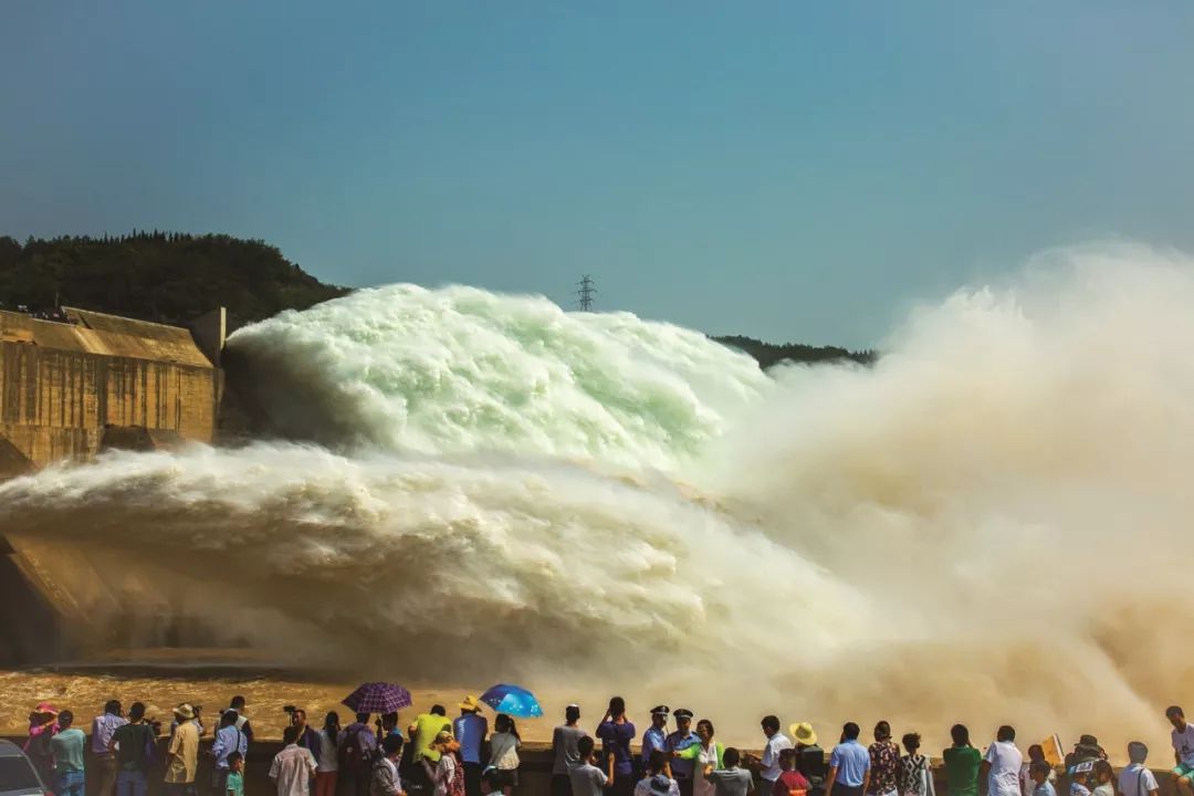 太壮观了黄河小浪底调水调沙今天开始