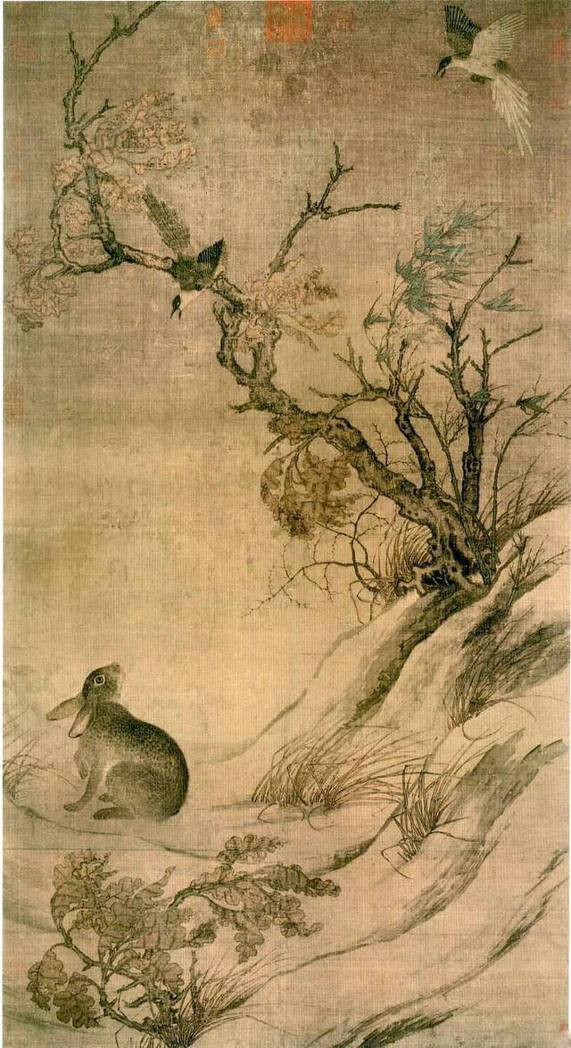 中艺汇赏名画:北宋花鸟画风格的破局者-崔白作品欣赏