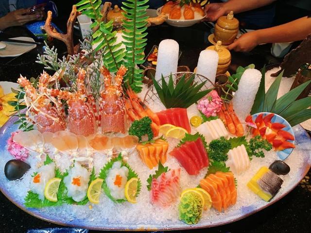 长春品质料理还得这家,蓝鳍金枪鱼、玫瑰龙、长寿鱼,自助随便吃