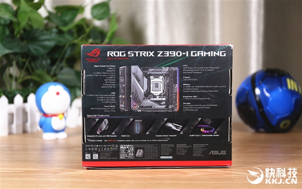 全副盔甲 华硕ROG STRIX Z390-I Gaming主板开箱图赏
