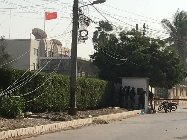 中国驻巴基斯坦领事馆遭袭 3名袭击者全部被击毙