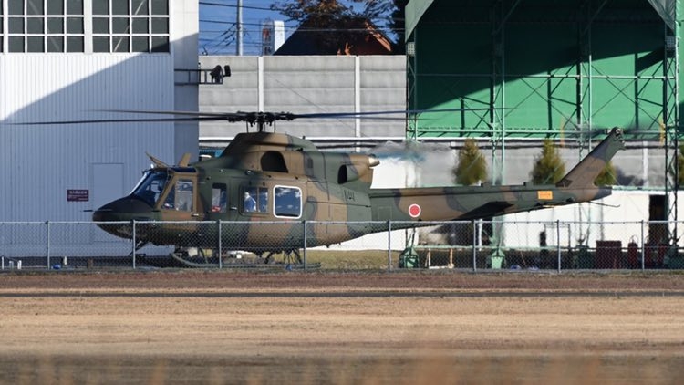 日本陆上自卫队第1架U-X直升机原型机开始进行发动机测试