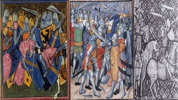 ▲费舍尔斩剑在中世纪的战争中很常见&nbsp;