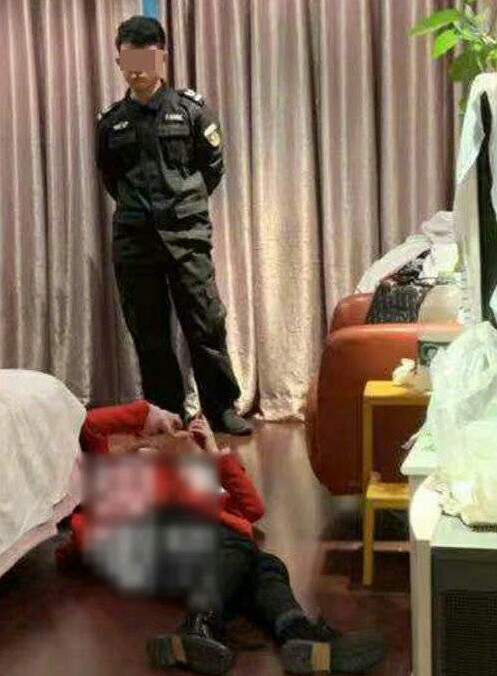 王宝强住处监控曝光后，马蓉仓皇逃离医院