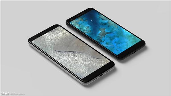 Pixel 3 Lite/XL 360度渲染图曝光：无刘海全面屏、或3800元起