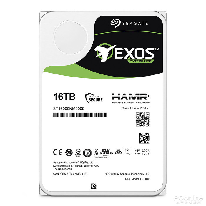 希捷16TB HAMR硬盘测试成功 2035年达百不是梦