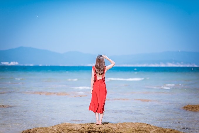 度假除了海棠湾,三亚的太阳湾最值得推荐! 附旅行拍照