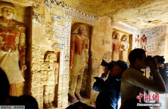 埃及在首都开罗发现王室祭司墓葬 距今4400多年