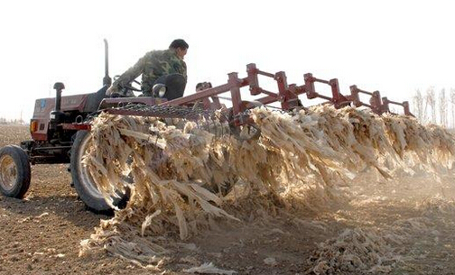 不可降解的地膜