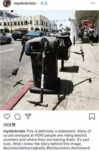 挂在电线杆上的共享单车，成了最疯狂的行为艺术