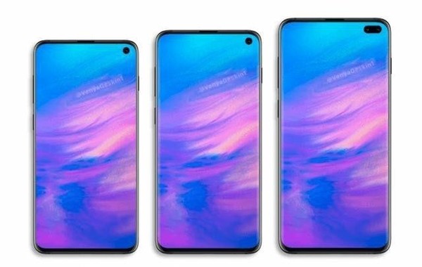 三星S10 Lite渲染图曝光 打孔屏/无线充电