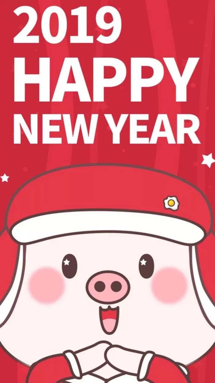 2019"猪"事顺意!刷爆抖音的猪猪壁纸!