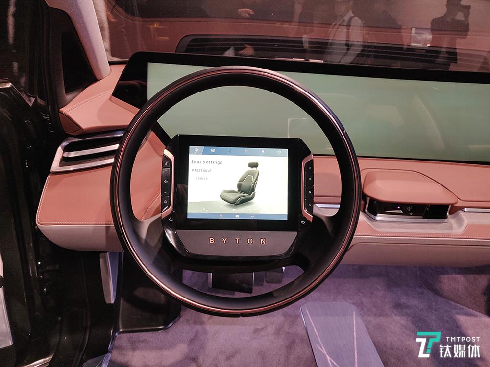 拜腾公布全新48寸交互界面，更多量产细节也浮出水面 | CES 2019