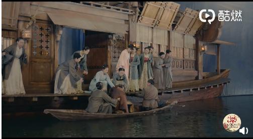 知否:美术道具被点赞,听主创方说曲水流觞宴,摄影棚内建大船