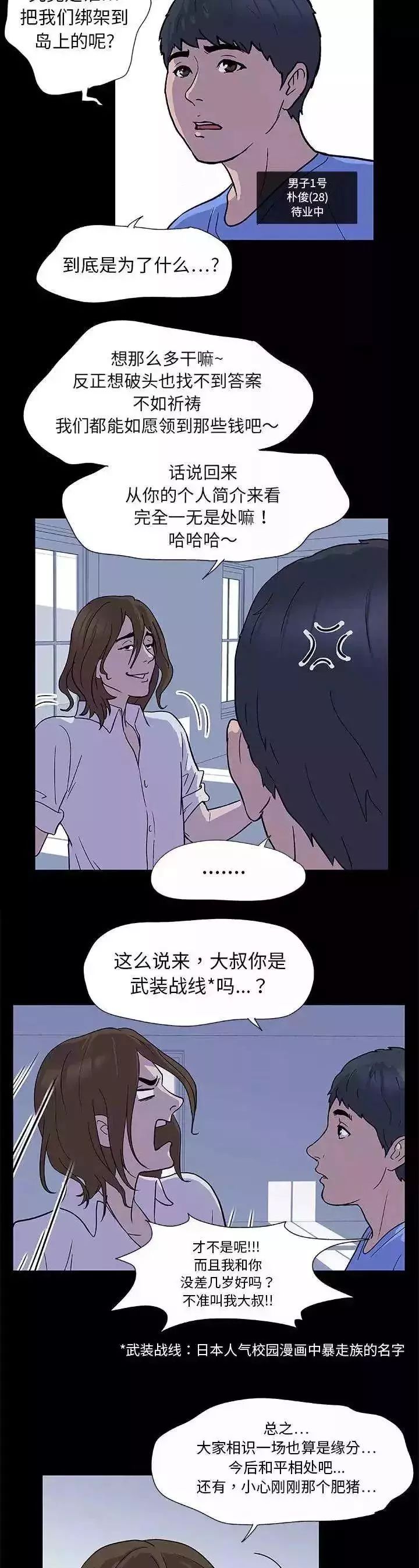 漫画推荐:《孤岛猎场》